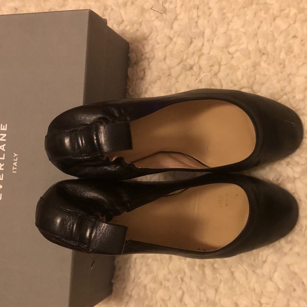 Everlane Day Heel in Black